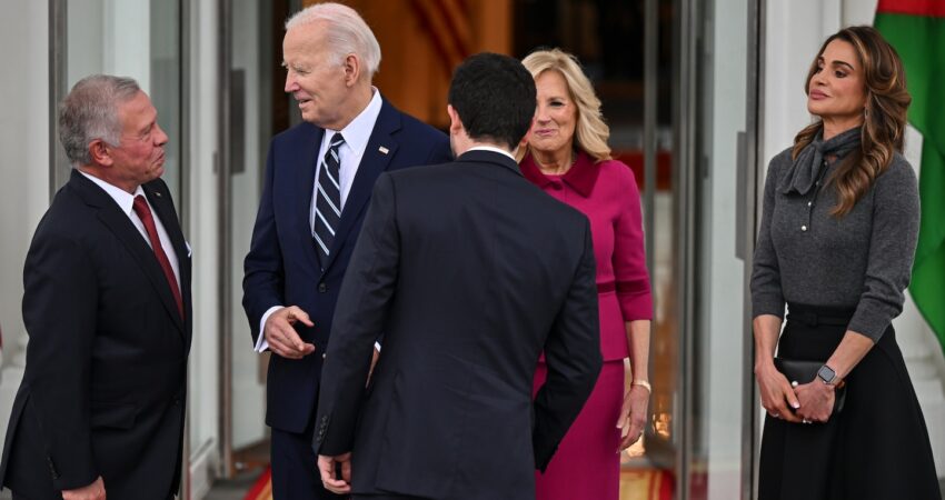 President Biden and Jordan’s King Abdullah II, speaking jointly at the White House on Monday, warned against an indiscriminate Israeli invasion of Rafah in southern Gaza, resulting in an event that had not occurred since the Israel-Hamas war began — the president standing alongside an Arab leader to voice reservations about the Israeli onslaught in the Palestinian enclave.