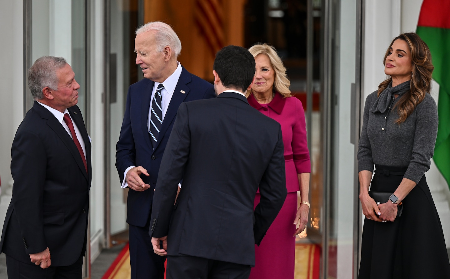 President Biden and Jordan’s King Abdullah II, speaking jointly at the White House on Monday, warned against an indiscriminate Israeli invasion of Rafah in southern Gaza, resulting in an event that had not occurred since the Israel-Hamas war began — the president standing alongside an Arab leader to voice reservations about the Israeli onslaught in the Palestinian enclave.